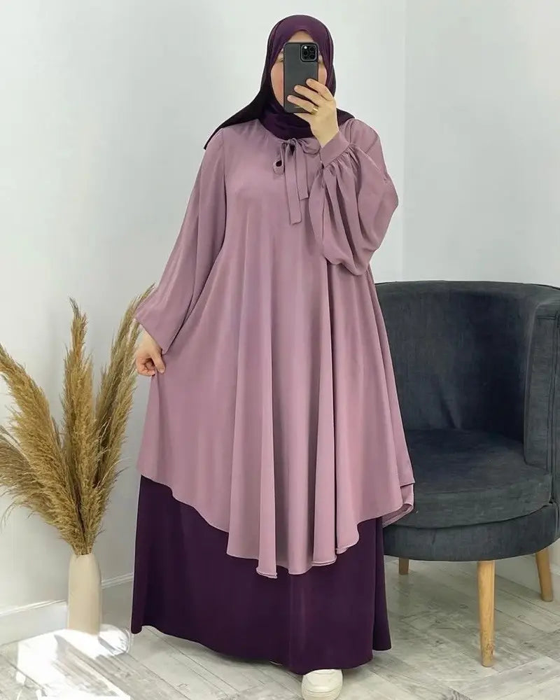 Abaya Marwa 3 pièces
